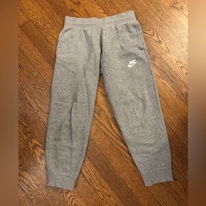 Nike Kids Heather Gray Joggers